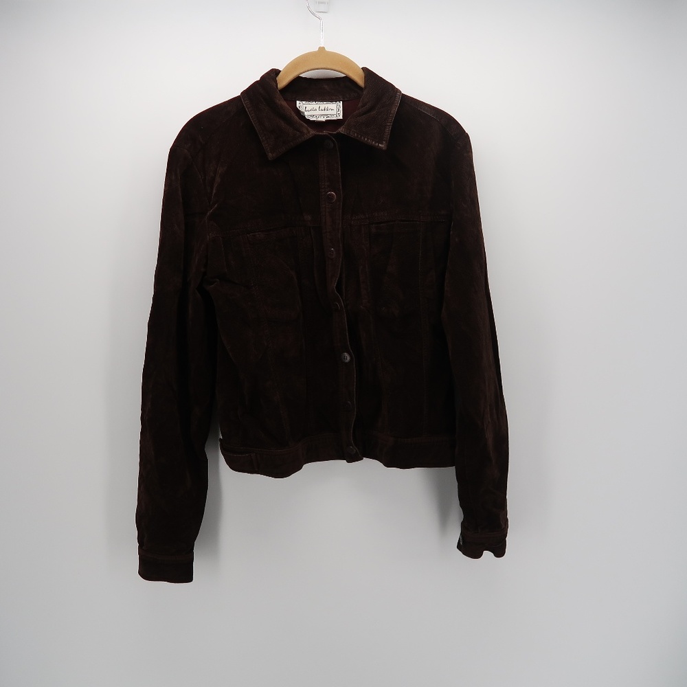 Lucia Lukken Button Down Corduroy Jacket Coat
